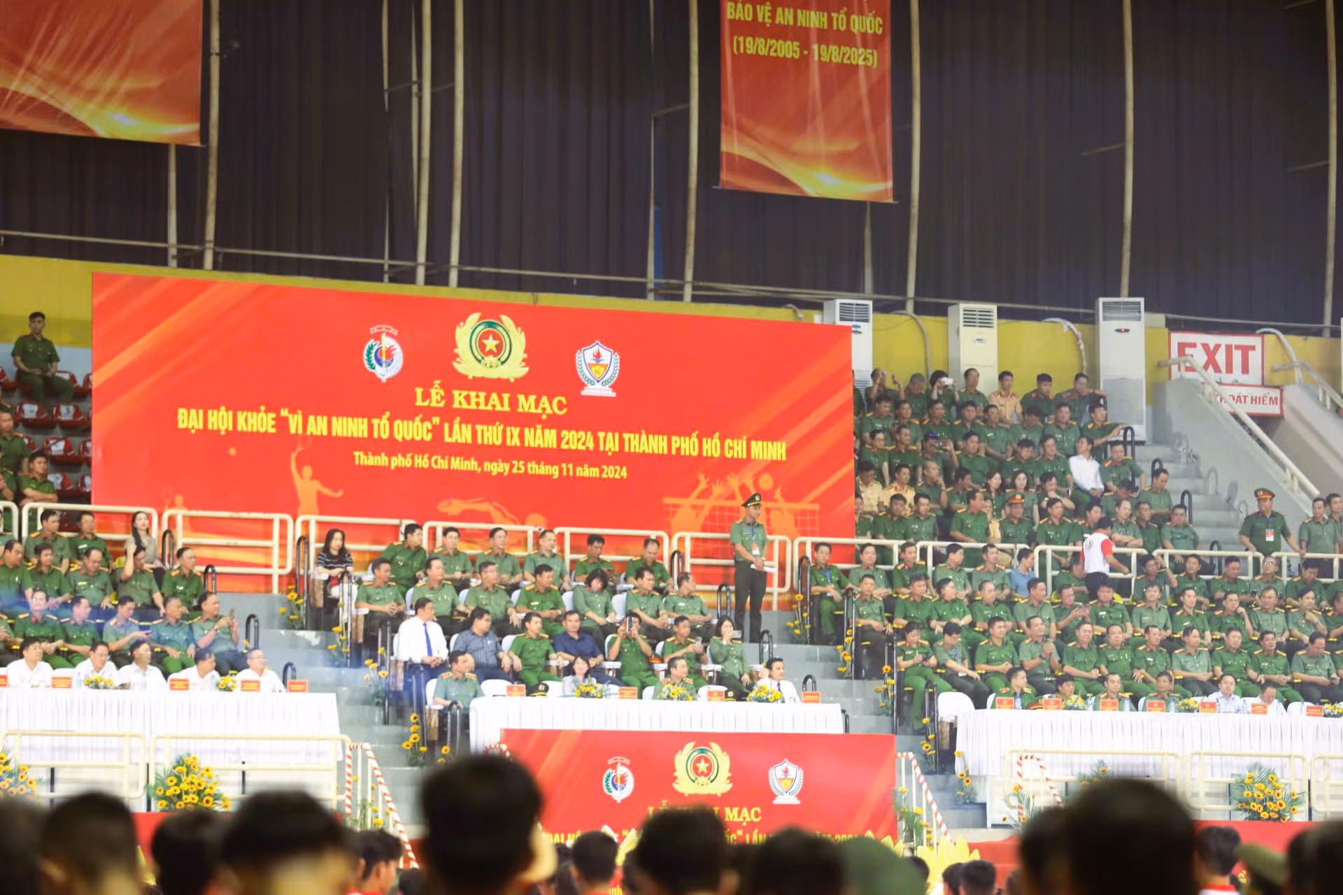 Đại hội khỏe “Vì an ninh Tổ quốc” đánh giá tình hình phát triển phong trào thể dục, thể thao trong CAND -1