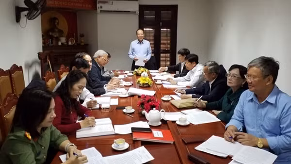 Thường trực Hội Cựu CAND Việt Nam sơ kết công tác tháng 11 năm 2024