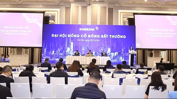 Eximbank tổ chức thành công Đại hội đồng cổ đông bất thường năm 2024