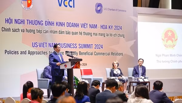 Thủ tướng dự Hội nghị Thượng đỉnh Kinh doanh Việt Nam - Hoa Kỳ năm 2024