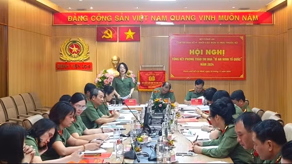 Cụm thi đua số 9 xây dựng phong cách người CAND bản lĩnh, nhân văn, vì nhân dân phục vụ