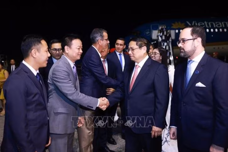 Thủ tướng Phạm Minh Chính bắt đầu thăm chính thức CH Dominicana -0