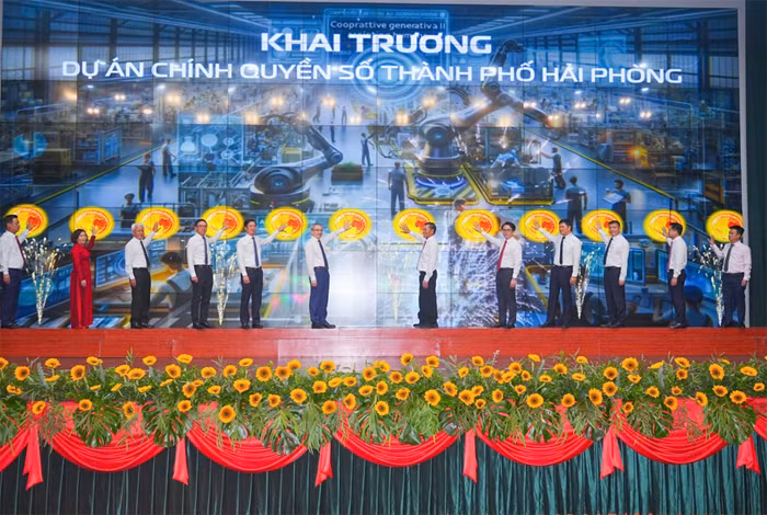 Khai trương Dự án Chính quyền số Hải Phòng -0