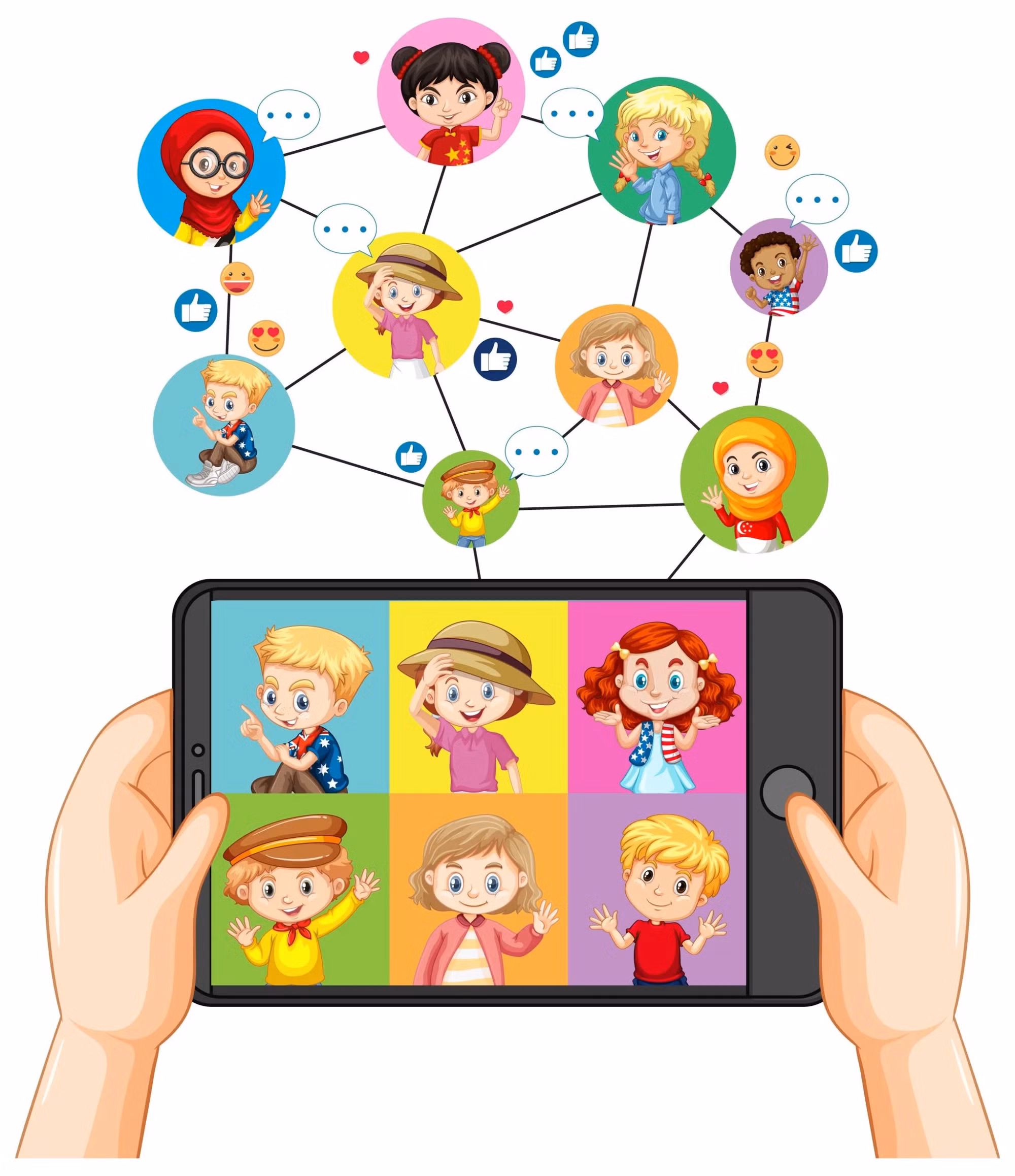 cần giúp trẻ em sử dụng mạng xã hội một cách thông minh, an toàn-ảnh internet.jpg -0