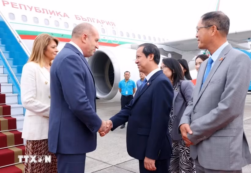 Tổng thống Bulgaria Rumen Radev bắt đầu thăm chính thức Việt Nam -0