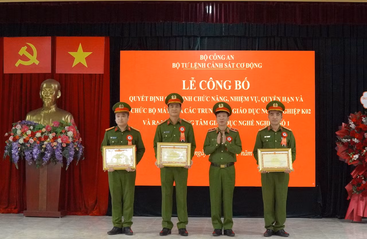 Bộ Tư lệnh CSCĐ có 3 Trung tâm Giáo dục nghề nghiệp -0