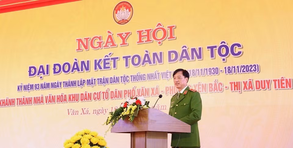 Sôi nổi Ngày hội Đại đoàn kết toàn dân tộc tại Tổ dân phố Văn Xá (thị xã Duy Tiên, Hà Nam) -0