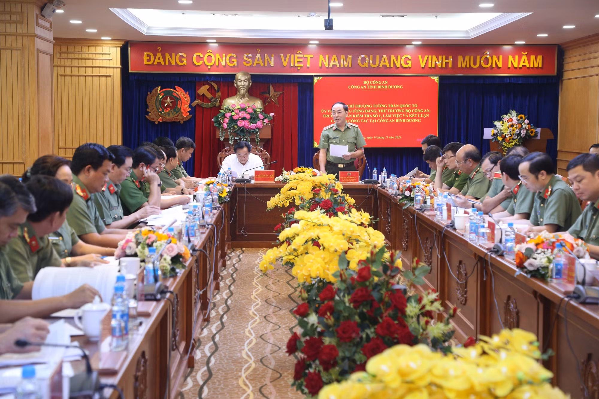 Công an Bình Dương thực hiện nổi bật với 6 nội dung công tác -0