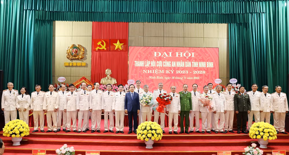 Đại hội thành lập Hội Cựu Công an nhân dân tỉnh Ninh Bình, nhiệm kỳ 2023 – 2028 -0