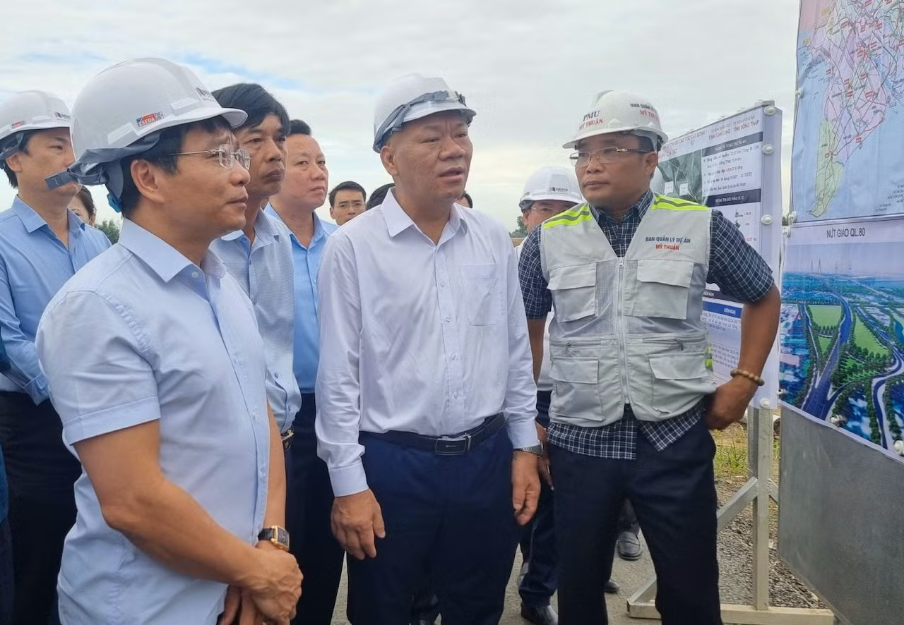 Cao tốc Mỹ Thuận sẽ thông tuyến vào cuối năm 2023 -0