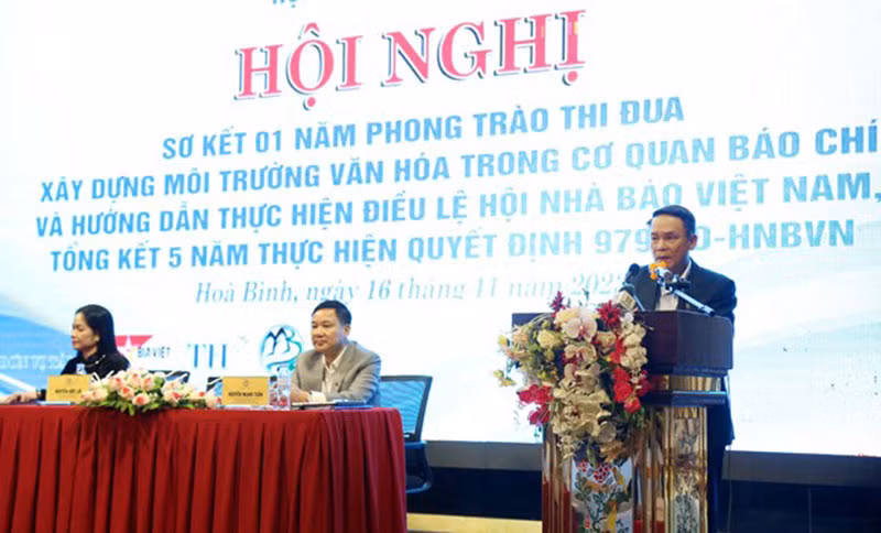 Nỗ lực xây dựng môi trường văn hóa trong cơ quan báo chí -0