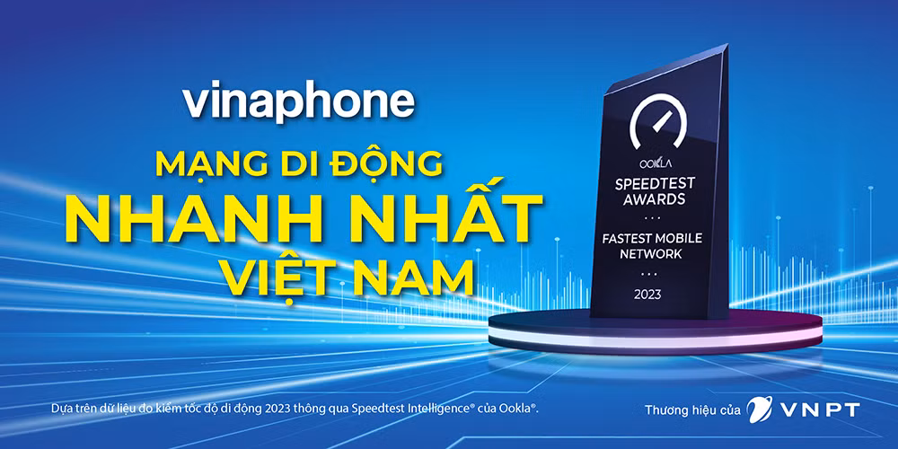 VinaPhone là mạng di động nhanh nhất Việt Nam năm 2023 -0