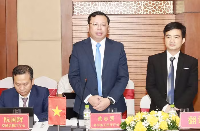 Tổ chức thành công Hội đàm hợp tác kinh tế thương mại giữa tỉnh Lào Cai và tỉnh Vân Nam (Trung Quốc) -1