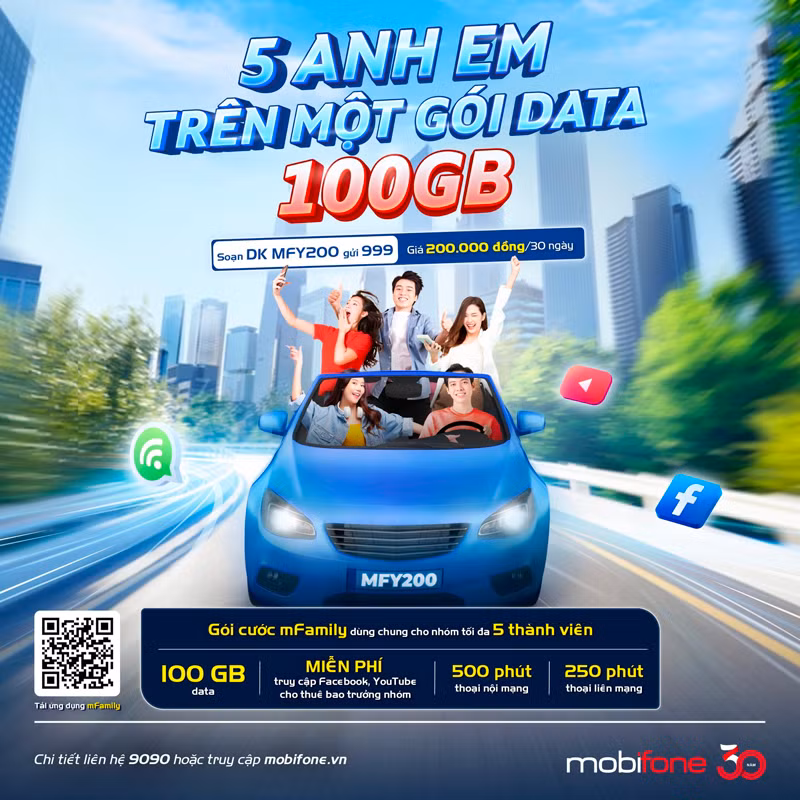 Kết nối gia đình, bạn bè dễ dàng với mFamily của MobiFone -0