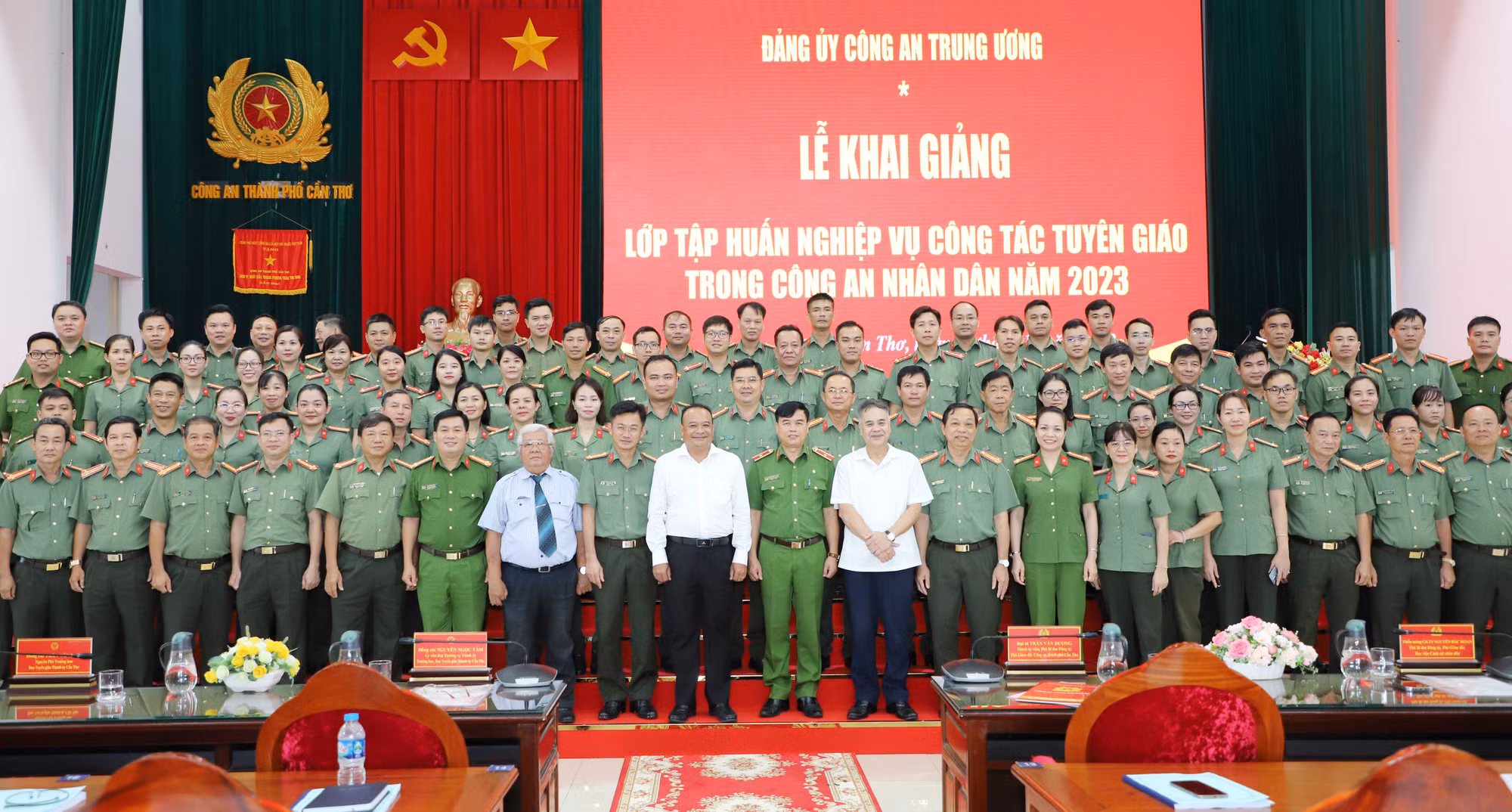 Tập huấn nghiệp vụ công tác Tuyên giáo trong CAND năm 2023 -0