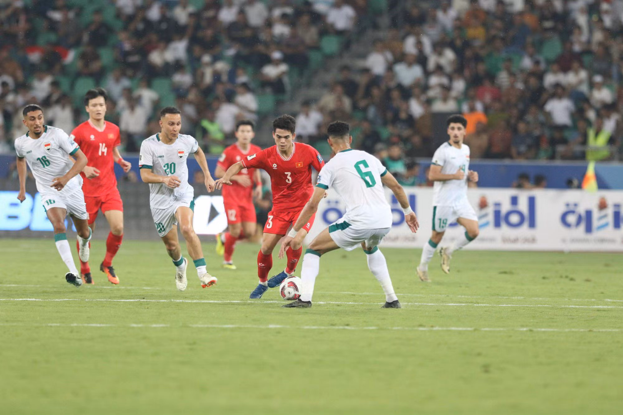 Tuấn Hải ghi bàn cuối cùng cho Việt Nam tại Vòng loại World Cup 2026 -0