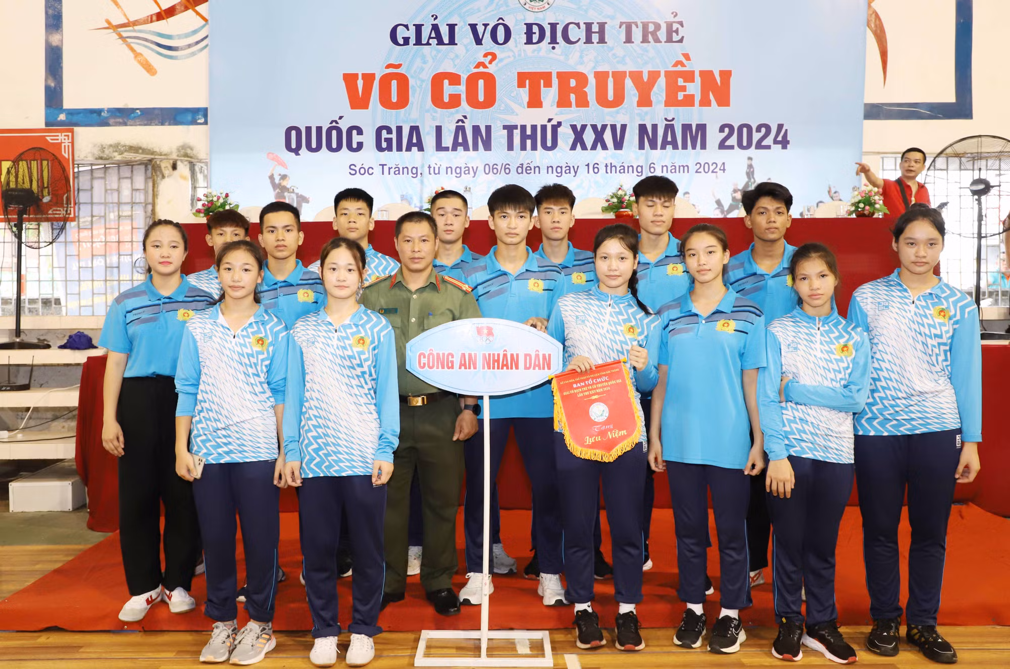 Đoàn CAND đoạt 3 HCV tại Giải vô địch trẻ Võ cổ truyền quốc gia lần thứ 25 -0