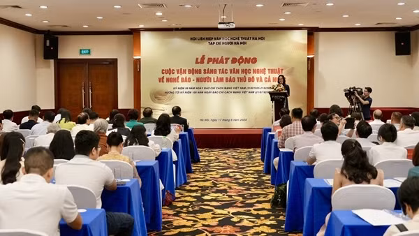 Phát động sáng tác văn học nghệ thuật về nghề báo – người làm báo