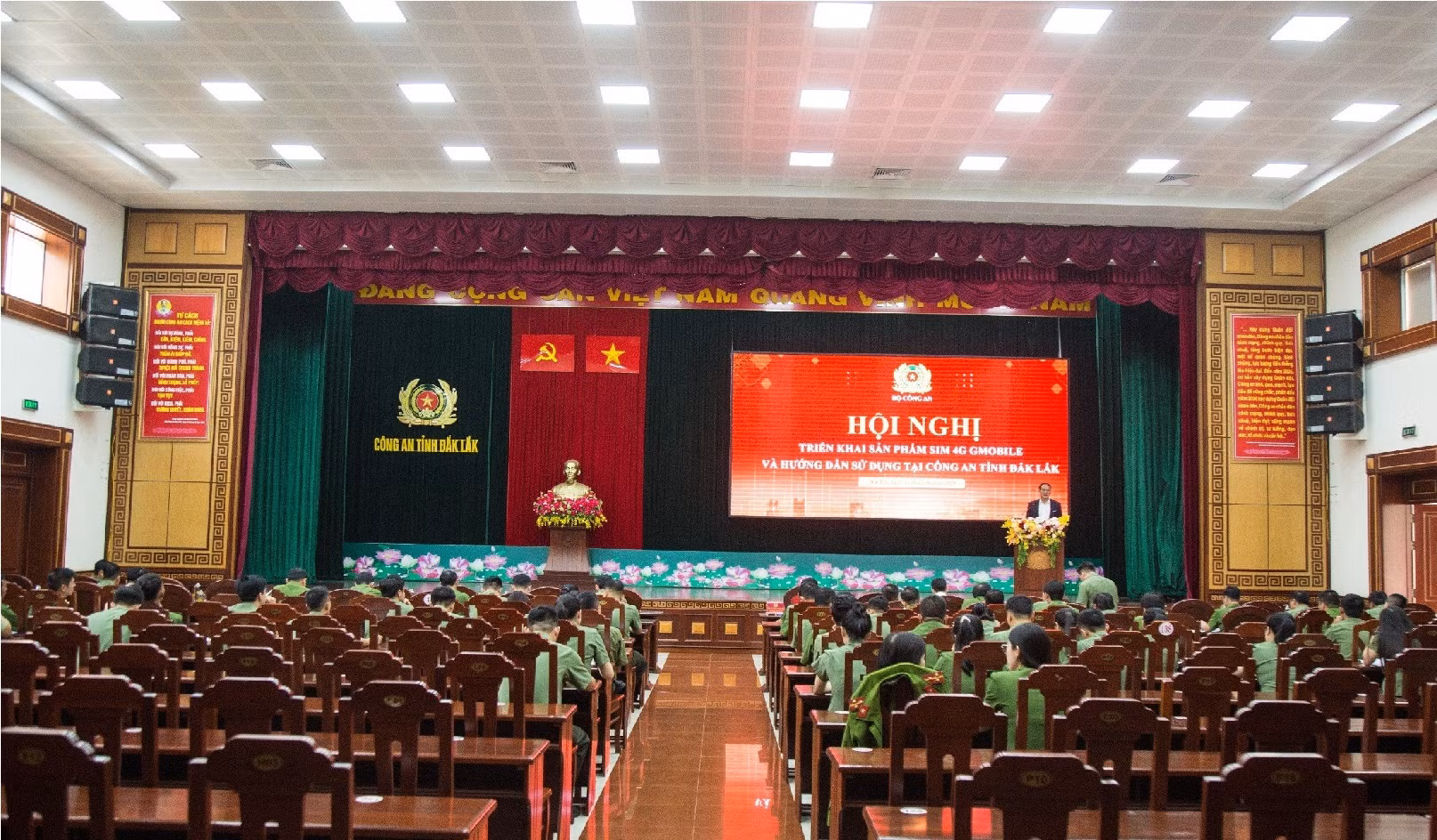 Triển khai sử dụng mạng viễn thông di động Gmobile trong Công an tỉnh Đắk Lắk -0