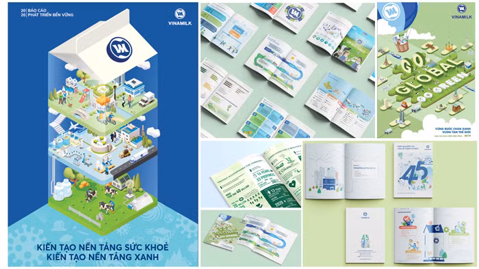 Vinamilk công bố báo cáo phát triển bền vững, chọn chủ đề “NET ZERO 2050” -0