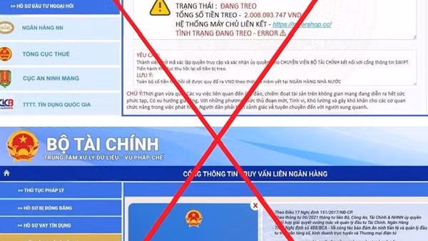 Bộ Tài chính khuyến cáo việc giả mạo văn bản, con dấu và website của Bộ