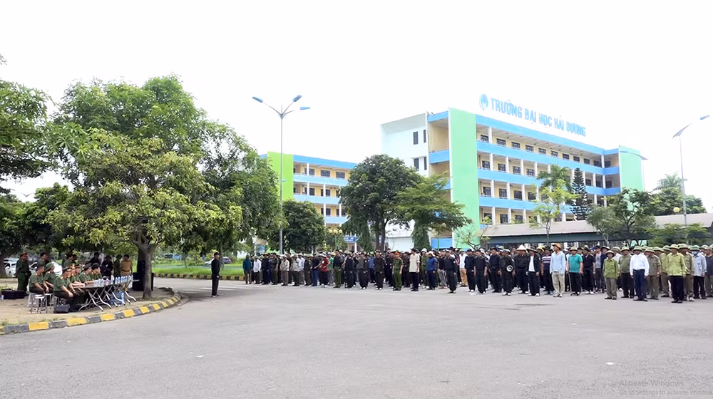 Kiểm tra công tác chuẩn bị Lễ ra mắt lực lượng tham gia bảo vệ ANTT ở cơ sở tại Hải Dương -0