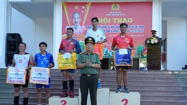 Sôi nổi hội thao Cụm thi đua số 8 – Bộ Công an năm 2024