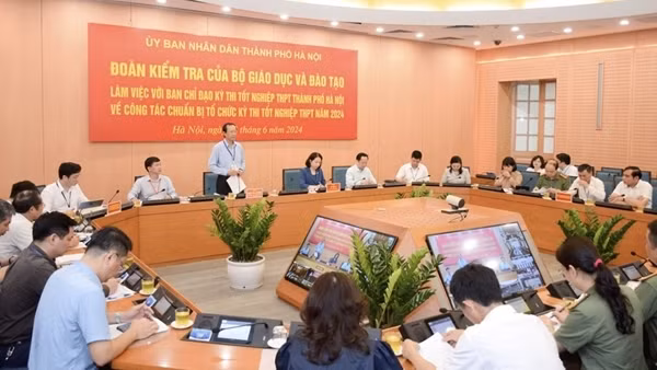 Thi tốt nghiệp THPT: Hà Nội lên phương án xử lý các tình huống bất thường