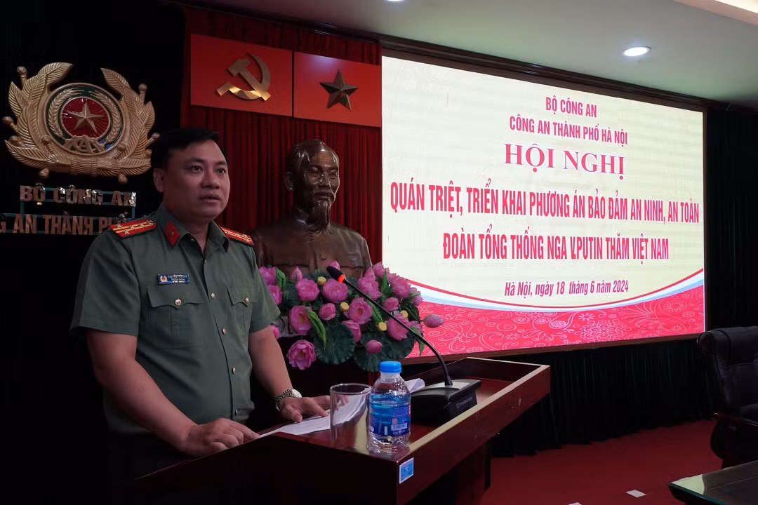 Đảm bảo tuyệt đối an ninh, an toàn Đoàn Tổng thống Nga thăm chính thức Việt Nam -0