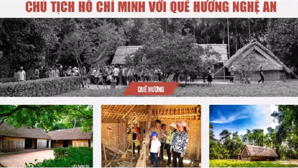 Ra mắt chuyên trang Chủ tịch Hồ Chí Minh với quê hương Nghệ An