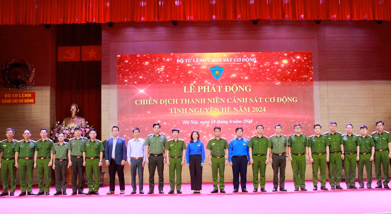 Tuổi trẻ Cảnh sát cơ động phát động chiến dịch tình nguyện hè, huy động nguồn lực 800 triệu đồng -0