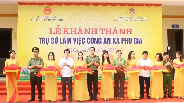 Diện mạo mới từ các trụ sở Công an xã