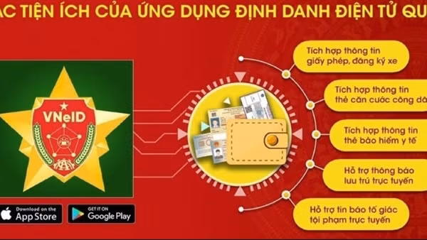 Từ ngày 1/7, chỉ sử dụng VNeID trong dịch vụ công trực tuyến