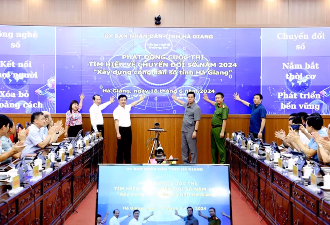 Hà Giang phát động cuộc thi tìm hiểu về chuyển đổi số -0