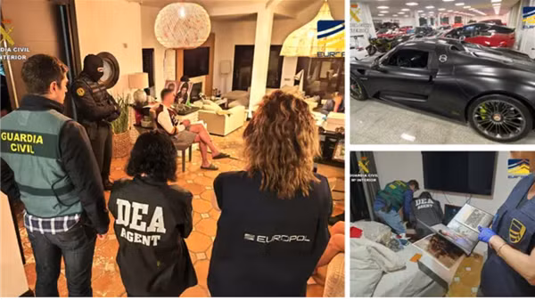 Europol triệt phá siêu đường dây buôn lậu ma túy, thu giữ 8 tấn cocaine