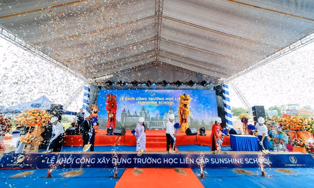 Tập đoàn Sunshine khởi công xây dựng trường liên cấp Sunshine School -0