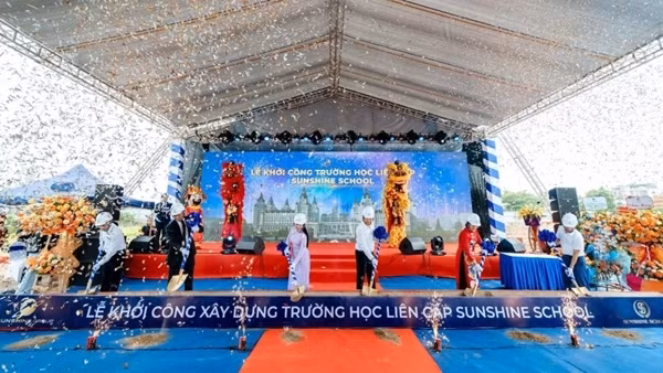 Tập đoàn Sunshine khởi công xây dựng trường liên cấp Sunshine School