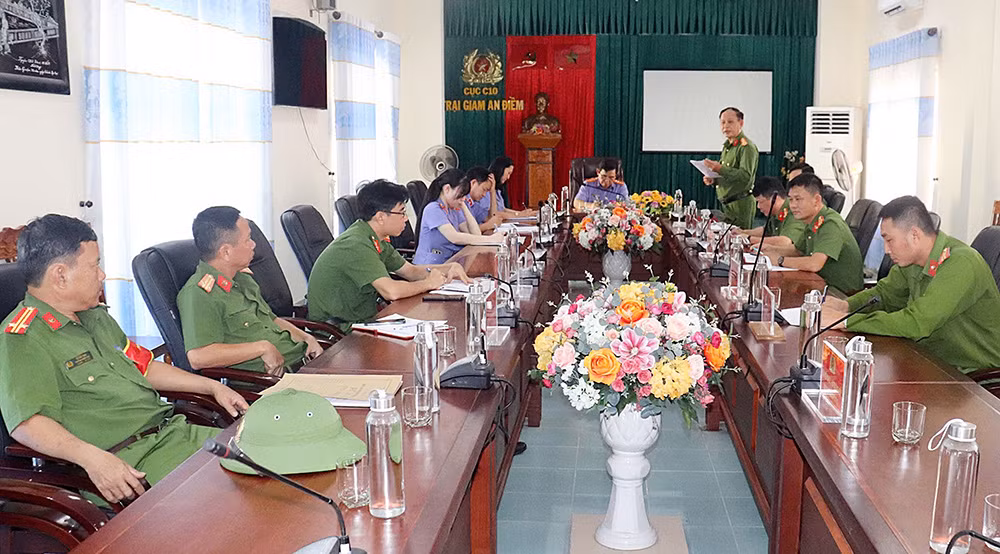 Trại giam Long Hòa, An Điềm làm tốt công tác chuẩn bị đặc xá -0