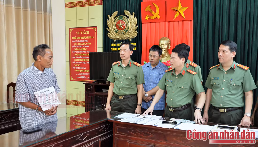 Bắt giữ đối tượng hoạt động trong tổ chức 