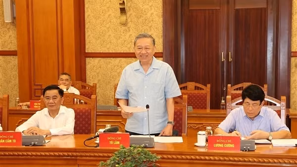 Phát biểu của Tổng Bí thư, Chủ tịch nước Tô Lâm tại cuộc họp Thường trực Tiểu ban Văn kiện Đại hội XIV của Đảng