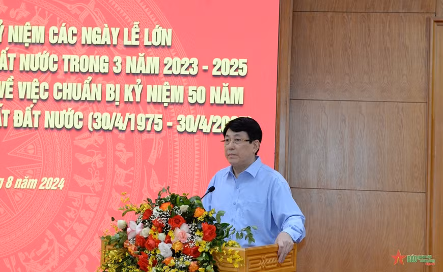 Tăng cường phối hợp, tổ chức tốt hoạt động kỷ niệm các ngày lễ lớn của đất nước -0