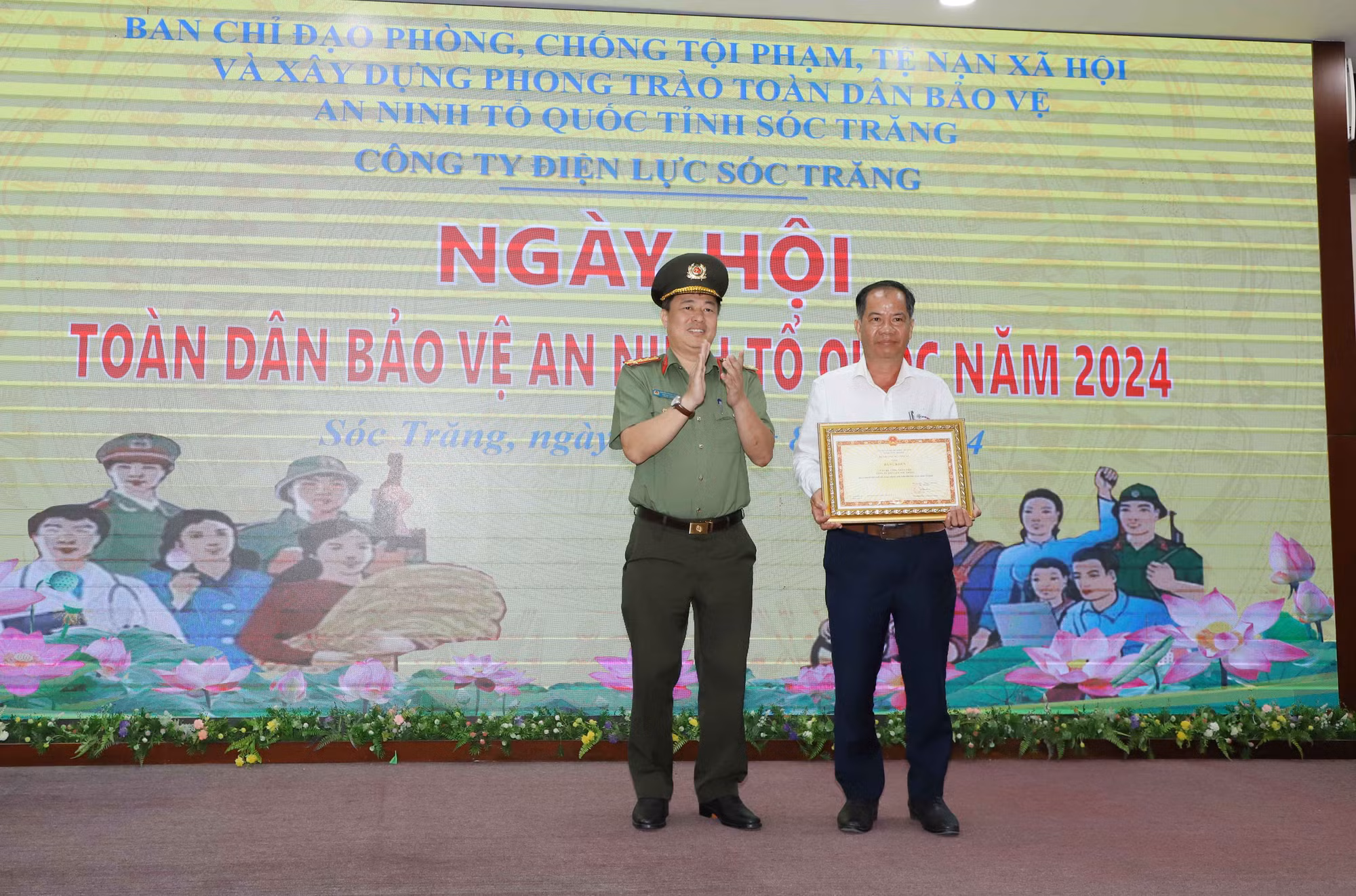 Sóc Trăng xây dựng 40 mô hình trong phong trào toàn dân bảo vệ ANTQ -0