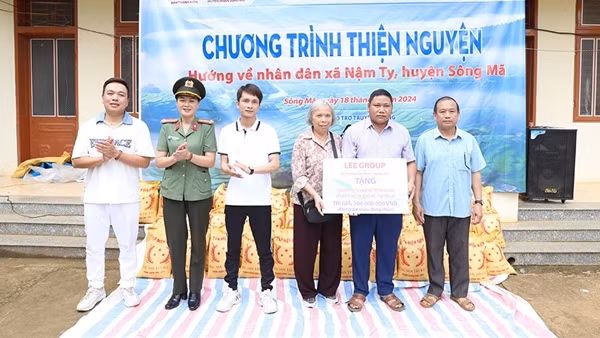 Giúp người dân vùng cao Nậm Ty với bớt nhọc nhằn sau thiên tai