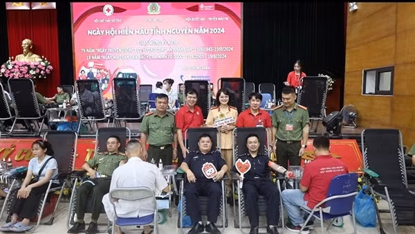 Công an Lạng Sơn phát động hiến máu tình nguyện, tiếp nhận 441 đơn vị máu