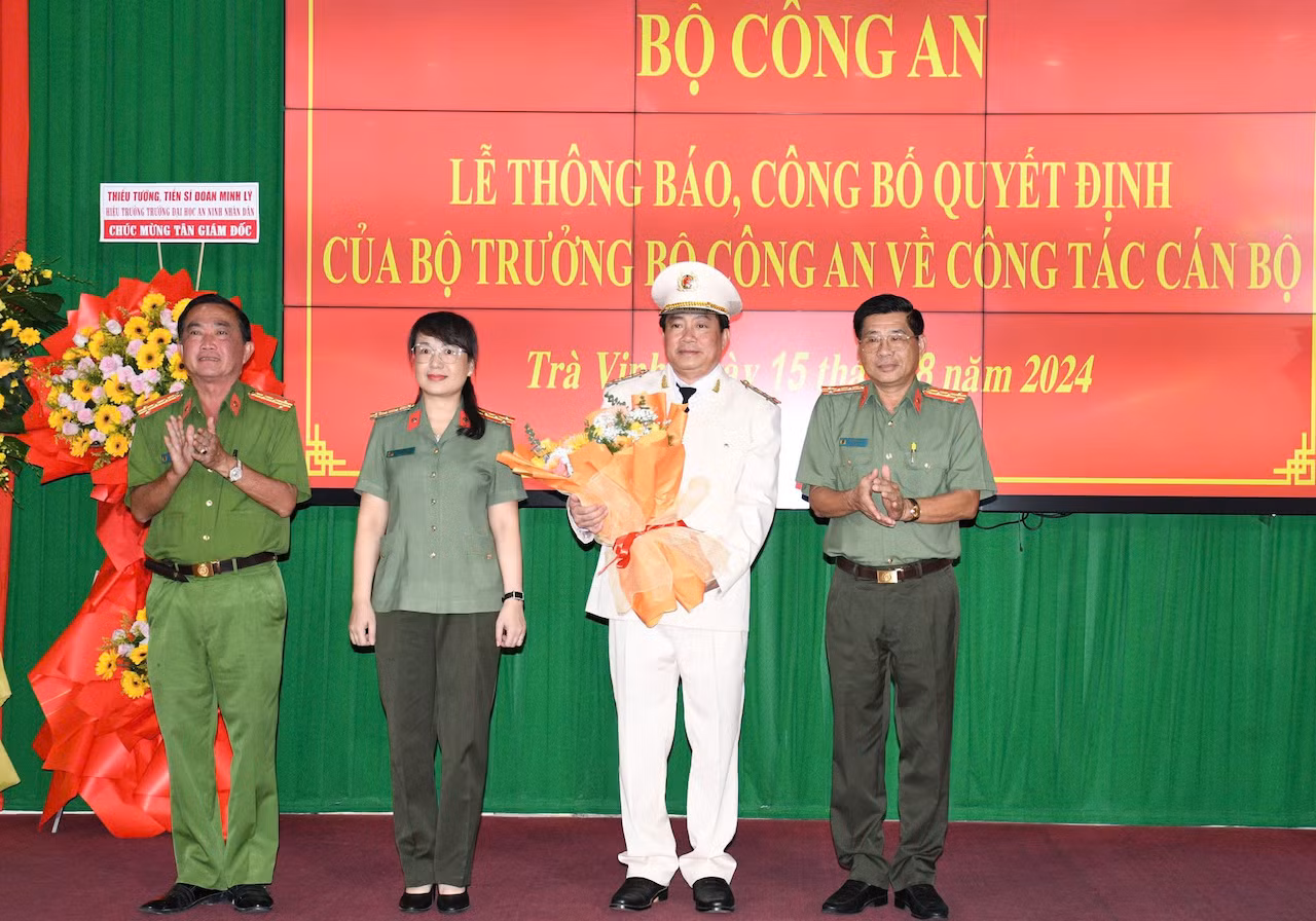 Đại tá Nguyễn Thanh Hải được bổ nhiệm làm Giám đốc Công an tỉnh Trà Vinh -0
