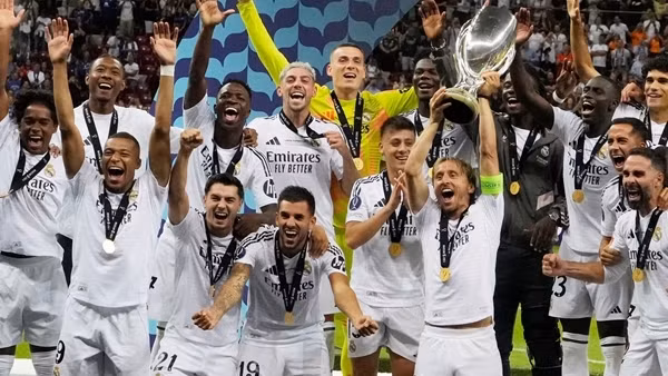 Kylian Mbappe lập công, Real Madrid lần thứ 6 đoạt Siêu cup châu Âu