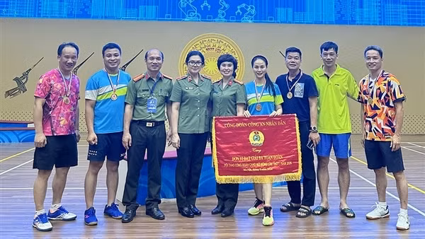 Bế mạc Hội thao Công đoàn CAND mở rộng lần thứ nhất