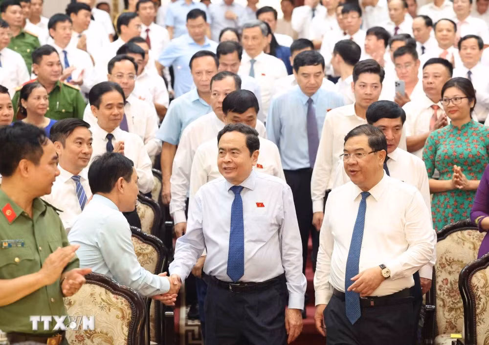 Chủ tịch Quốc hội: Đoàn kết, nỗ lực, bảo đảm tiến độ sắp xếp đơn vị hành chính -0