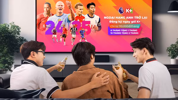 Ngoại hạng Anh trở lại, đăng ký gói K+ của MyTV hưởng nhiều chính sách mới