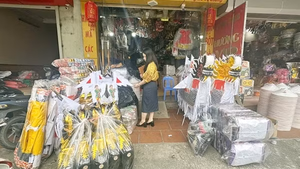 Về “thủ phủ” vàng mã Song Hồ (Bài 1)